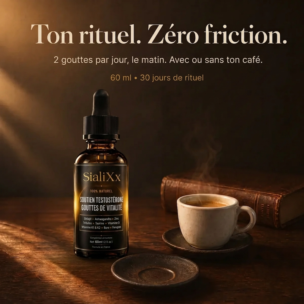 Gouttes Support Testostérone 9 en 1